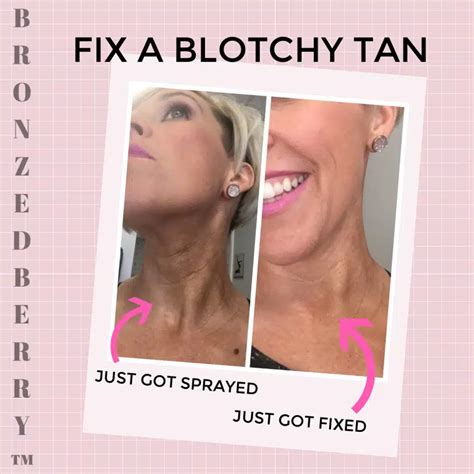 how to remove streaky tan.